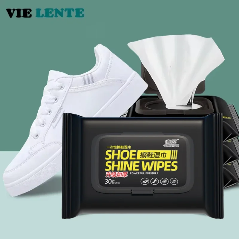 Care For Sneaker - 12-60 Stuks Wegwerp Schoenen Schone Doekjes