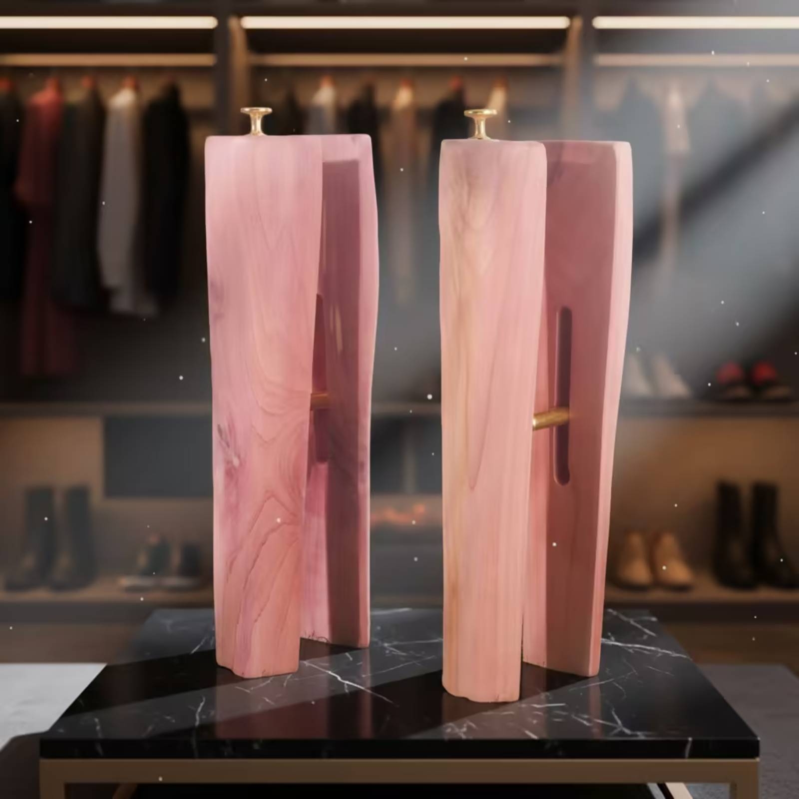 Shoe Tree Cedar - Cedar Boot Stretcher Hoge laarsrekker, verstelbaar,