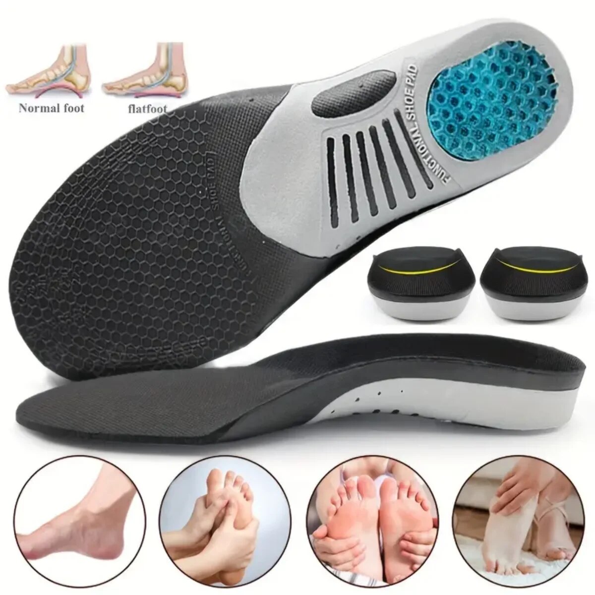 The Sneaker Care - 1 Paar Orthopedische Inlegzolen Orthesen Platte