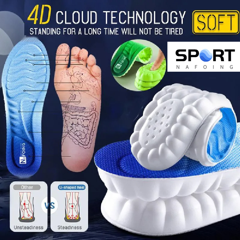 Care For Sneaker - 4D Cloud Technologie Sportinlegzolen voor schoenen
