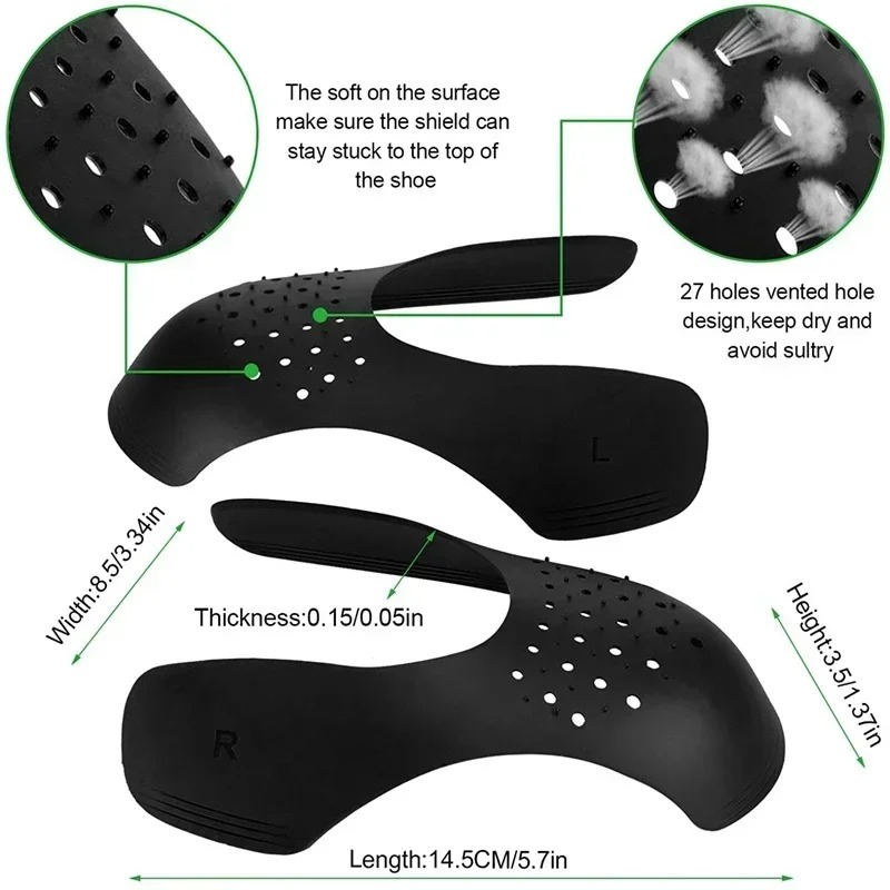 4 stuks anti-kreuk schoenbesch - Sneaker Crease recensie en prijs
