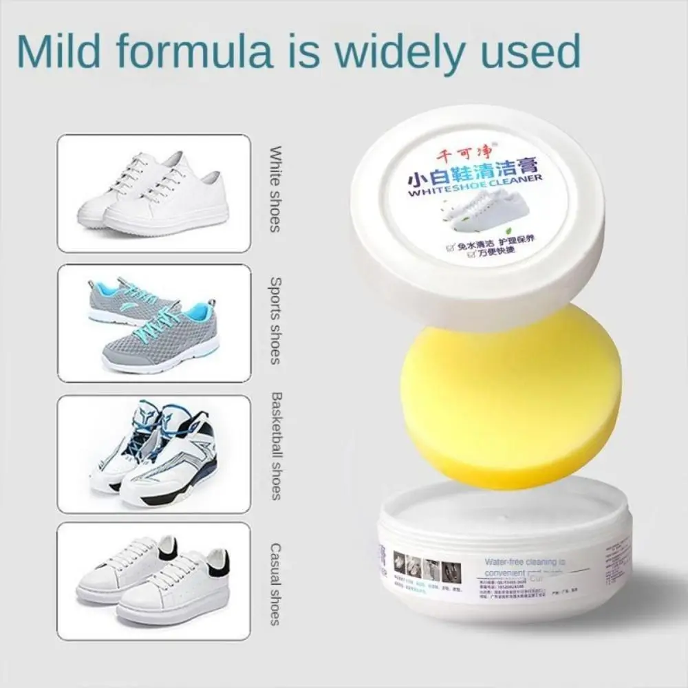 Witte Schoenen Reinigingscrème - Sneaker Care Whitener recensie en prijs