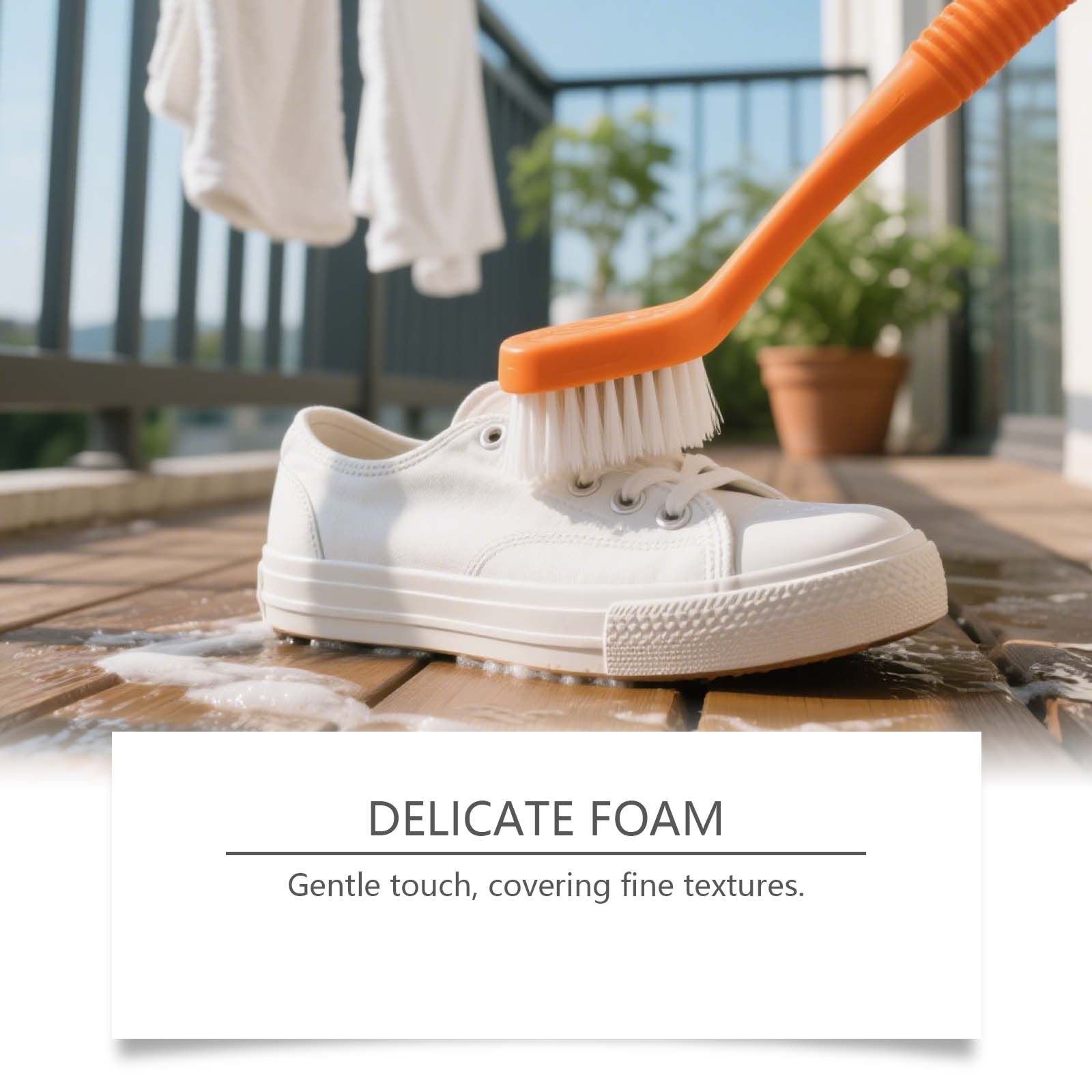 Witte Schoenschoonmaakschuim S - Sneaker Care Whitener recensie en prijs